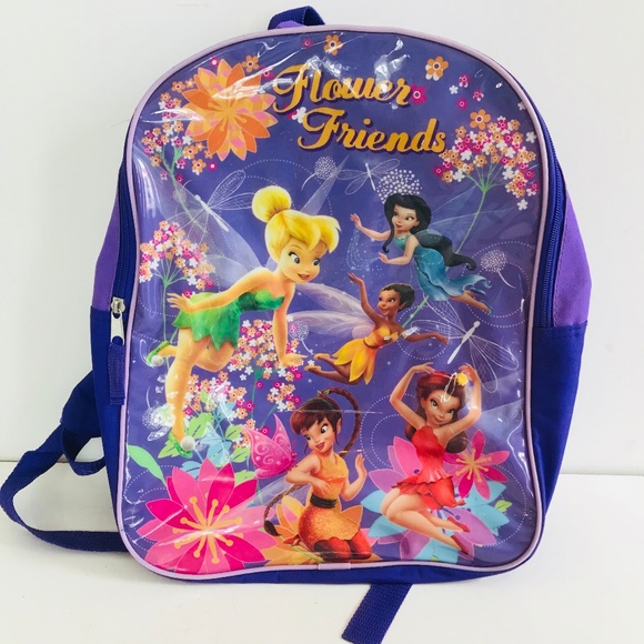 Disney Other - Disney Fairies Flower Friends Backpack Kids Girls